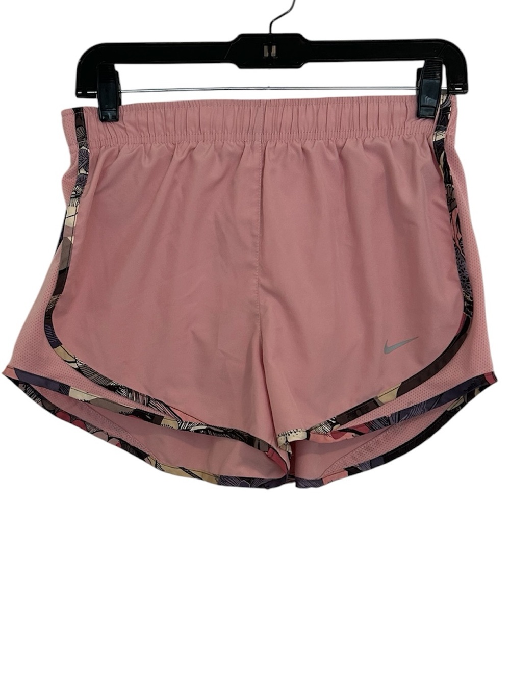 Nike Tempo Women's Dri-FIT Mid-Rise Running Shorts Dusty Pink Size Small